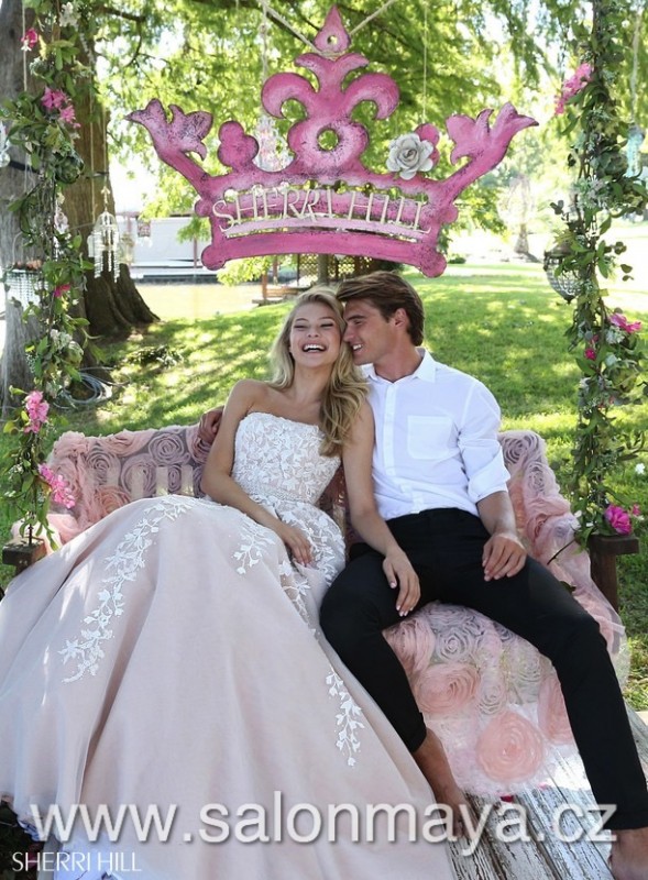 Sherri Hill 50864 - VÝPRODEJ 6500 Kč 50864-beige-1.jpg