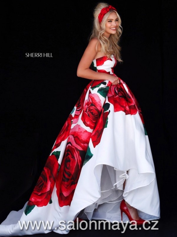 Sherri Hill 51887 - VÝPRODEJ 6900 Kč 51887-red-9.jpg